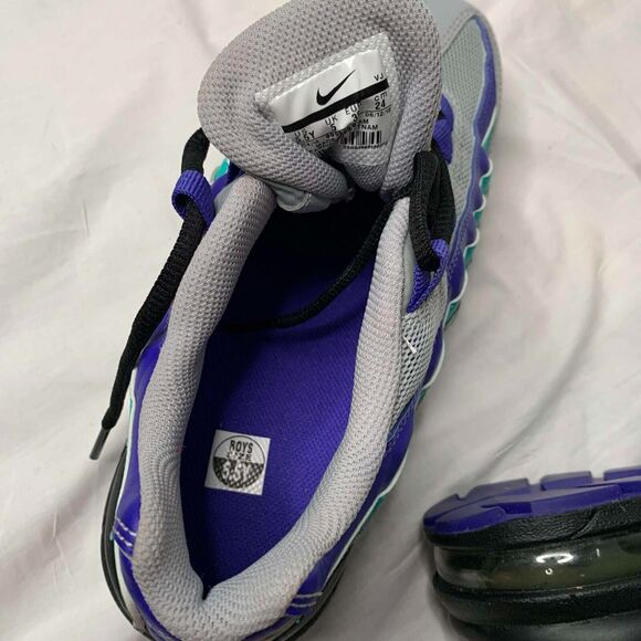 NEW Nike Air Max 95 GS Indigo Burst Wolf Grey/Black-Indigo Burst Boy's Size 5.5Y - Picture 8 of 8